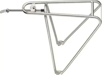 Zertifiziert Tubus Gepäckträger Fly Classic 26-28 Zoll silber