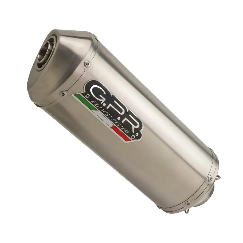 Sofort Bestellen GPR Endschalldämpfer Suzuki Dr 650 Se Sp 46 2012/2016 EC-Approv. slip-on exhaust Satinox