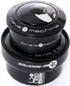 Brave Steuersatz Integrated 1 1/8 Zoll schwarz Reduziersteuersatz von 1,5" auf, obere L Top-Seller