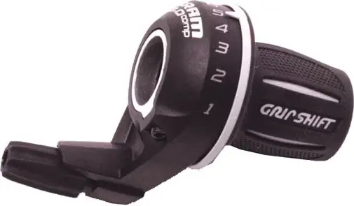 SRAM Drehgriffschalter Grip Shift 3.0 Comp 7-fach rechts schwarz,weiß Garantierte Lieferung
