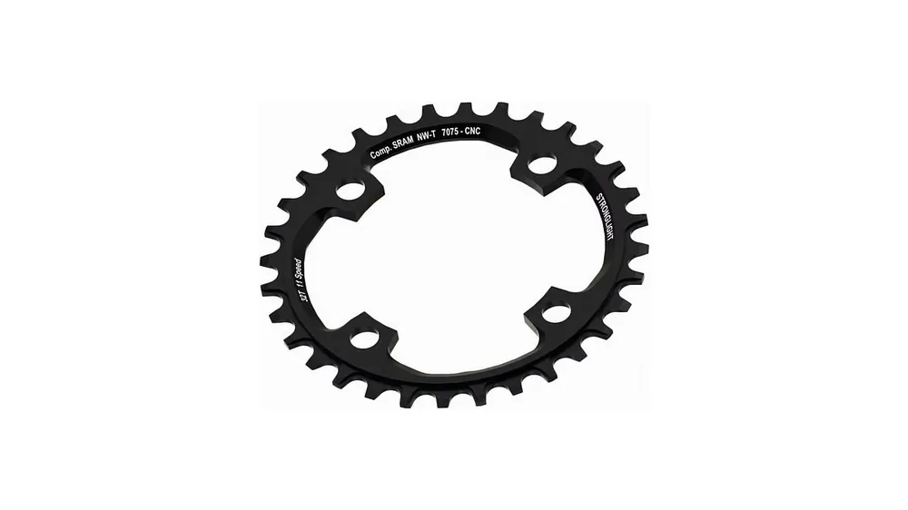 Saisonangebot Stronglight Kettenblatt 38 Zähne 104 mm schwarz