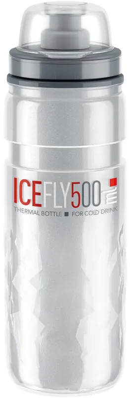 Billig Elite Trinkflasche Ice Fly 550 ml transparent