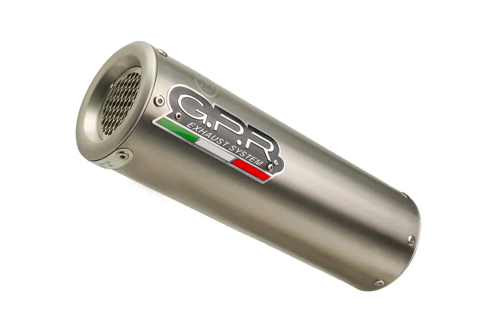 GPR Endschalldämpfer Ducati Hyperstrada 821 2013/16 EC-Approv. slip-on exhaust catalized M3 Titan Bestpreis
