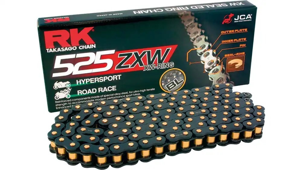 RK Kette BL525ZXW Black Scale 94 Glieder Mega-Angebot