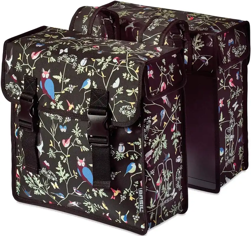 Neue Ware Basil Wanderlust - Double Bag Doppeltasche schwarz,bunt