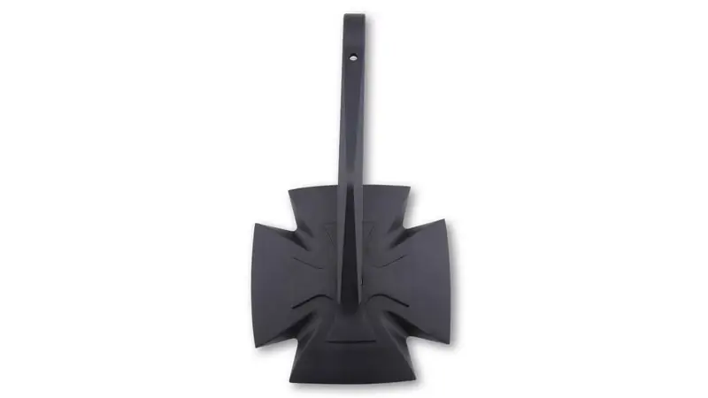 HIGHSIDER pro Lenkerendenspiegel Iron Cross Schwarz (1Stck.) Abverkauf