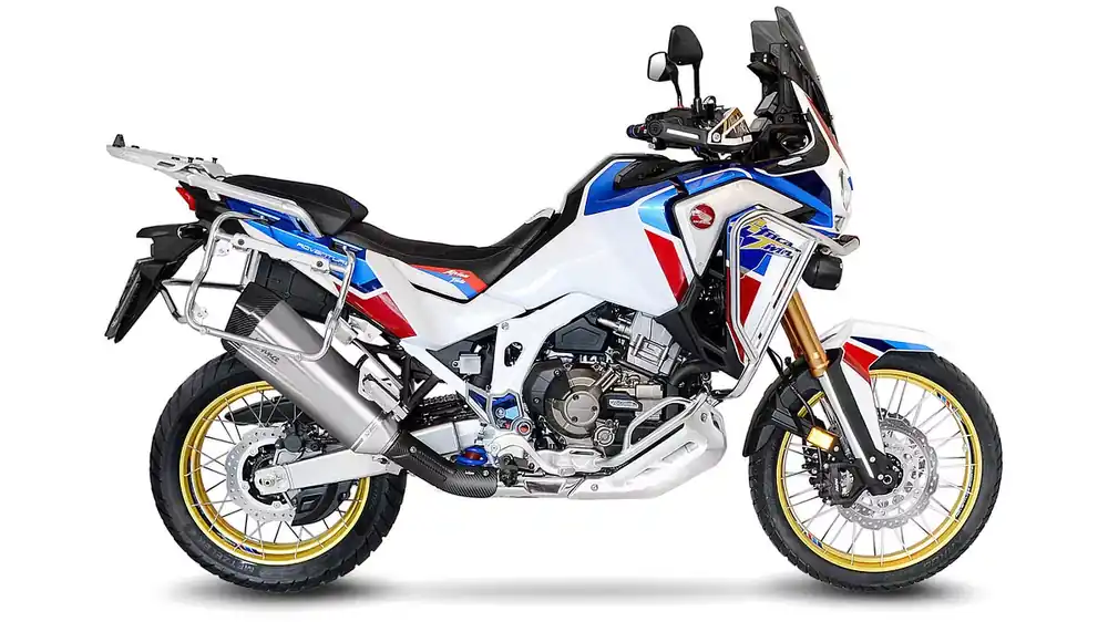 Geprüft LeoVince SLIP-ON Titan SBK LV-12 für HONDA CRF 1100 L AFRICA TWIN/ADVENTURE SPORT/DCT
