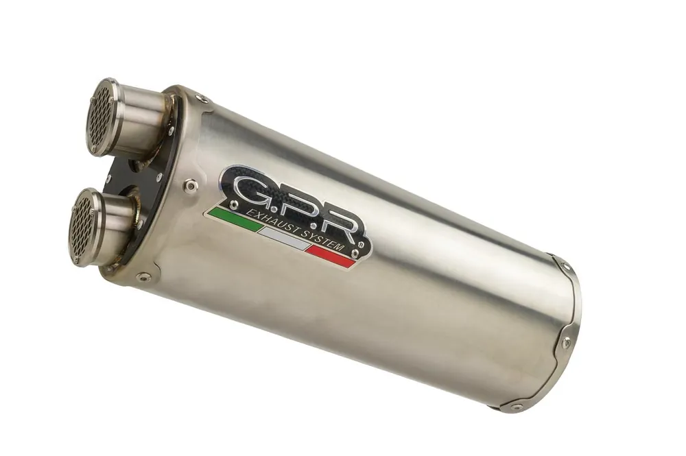 GPR Endschalldämpfer Honda CRF 1100 L Africa Twin 2020/2024 e5 DUAL INOX SP Ausverkauf
