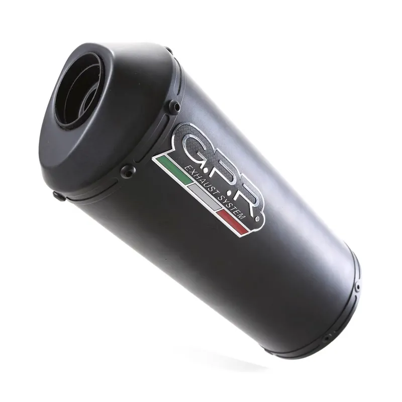 GPR Komplettauspuffanlage Honda Dominator Nx 650 1988/01 EC-Approv. Silencer with mid-full line Ghisa Sonderaktion