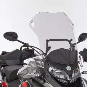 ERMAX Windschutzscheibe Acrylic durchsichtig Grau getönt für BENELLI TRK 502; TRK 502 X Neu