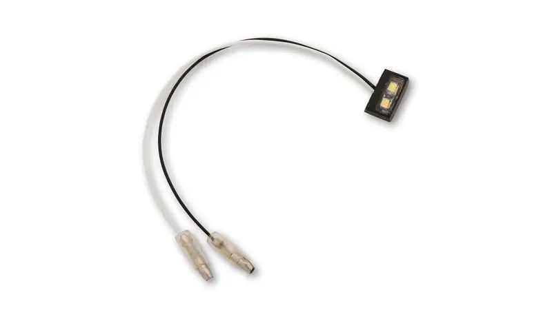 HIGHSIDER pro LED Kennzeichenbeleuchtung Schwarz/Transparent SMD, Selbstklebend (1Stck) Knallerangebot