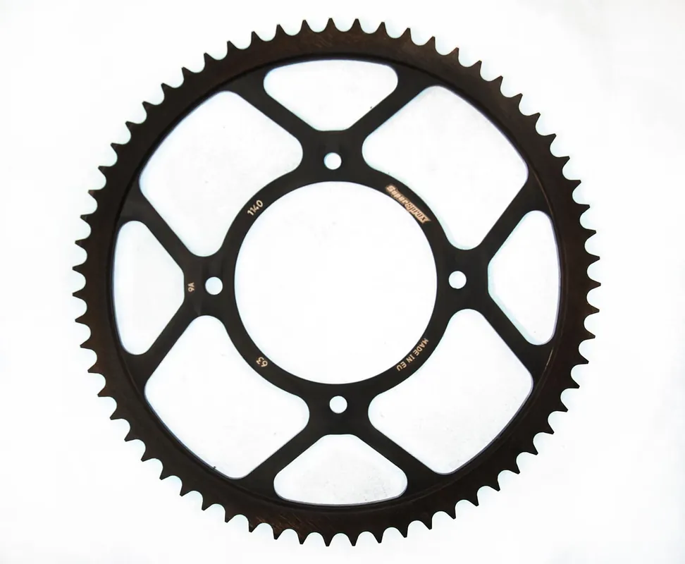 Supersprox Stahl-Kettenrad 428 63Z (Schwarz) Neue Kollektion