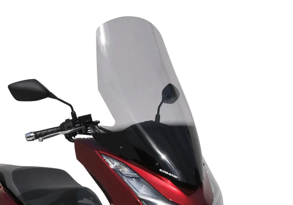 ERMAX Windschutzscheibe Acrylic durchsichtig Grau getönt für HONDA PCX 125 Billig