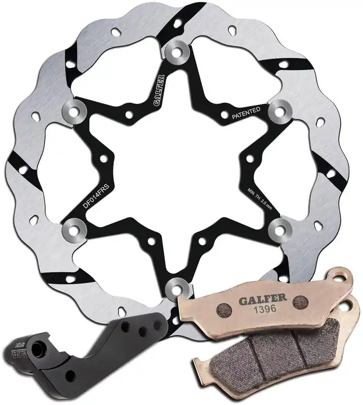 Top-Preis Galfer Oversize-Kit KG349 - Adapter für originale Zange