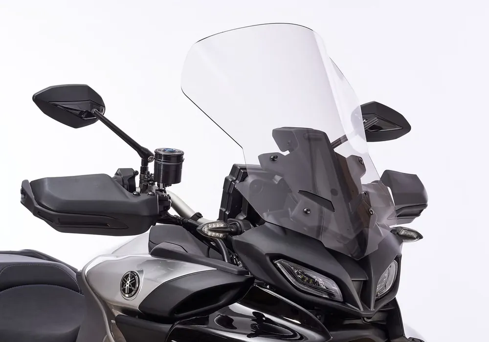 Preis Gesenkt ERMAX Windschutzscheibe Acrylic durchsichtig Grau getönt für YAMAHA Tracer 9 / GT / GT+
