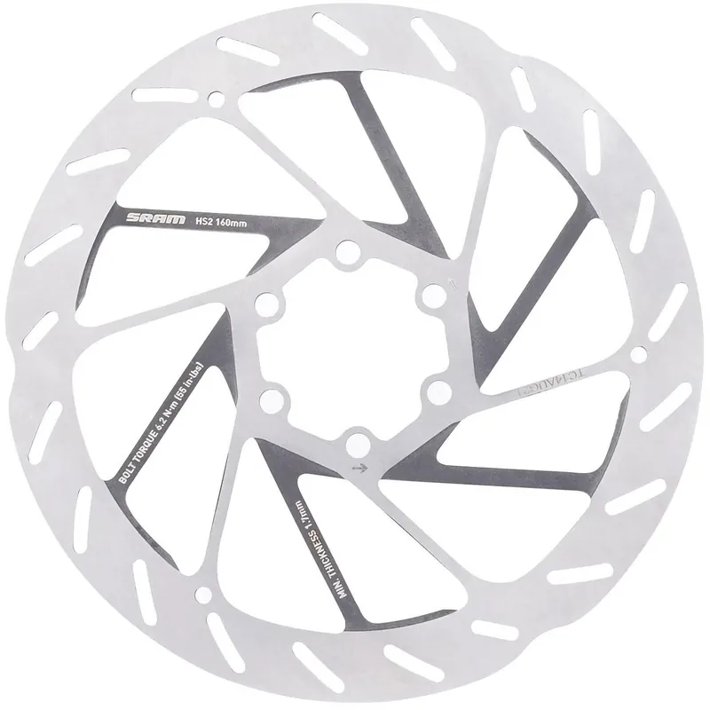 Top-Angebot SRAM Bremsscheibe HS2 160 mm silber, schwarz