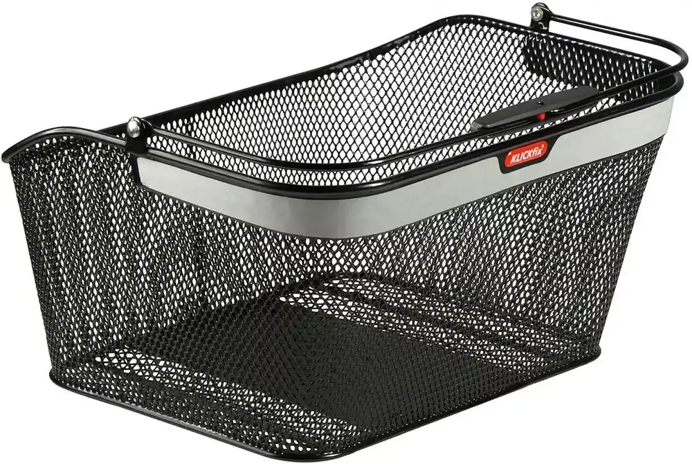 KLICKfix Korb City Reflect 20 l schwarz,silber Neuheit