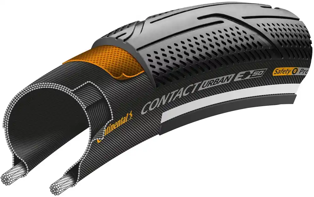 Continental Contact Urban Reifen 28 × 1,50" schwarz Schnäppchen
