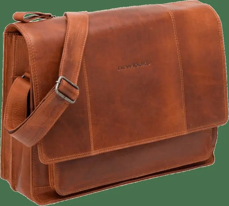 New Looxs Schultertasche Leather Fellini cognac Schnäppchen