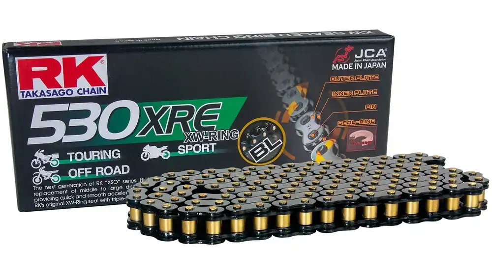 RK Kette BL530XRE Black Scale 112 Glieder Neu Im Sortiment