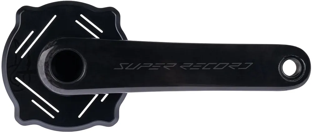 Campagnolo Kurbelsatz Super Record WRL 13S 172,5 mm schwarz Road, 1-fach Highlight