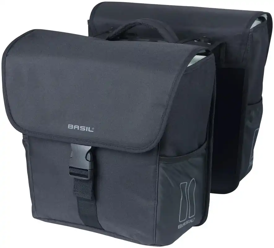 Basil Doppeltasche Go - Double MIK 2.0 schwarz Preisknaller