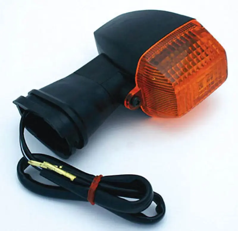 Jetzt Kaufen HIGHSIDER smart Kawasaki Style Glühlampen Blinker Gehäuse Schwarz / Linse Orange (Stück), Vorn & Hinten