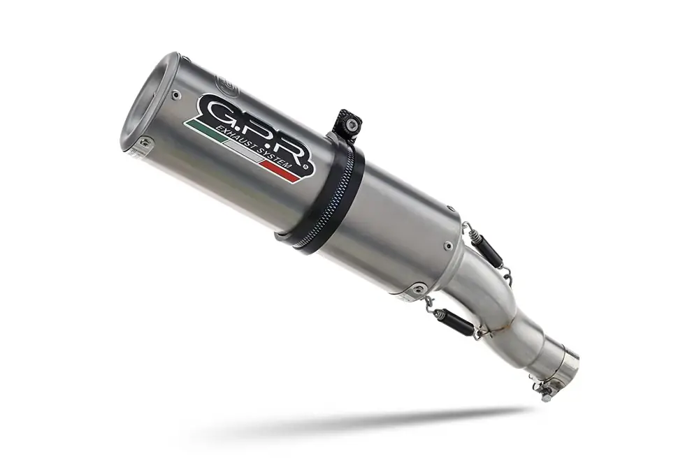 GPR Endschalldämpfer Cf Moto700 CL-X Adv 2022-2024 e5 M3 TITANIUM NATUral SP Geprüft