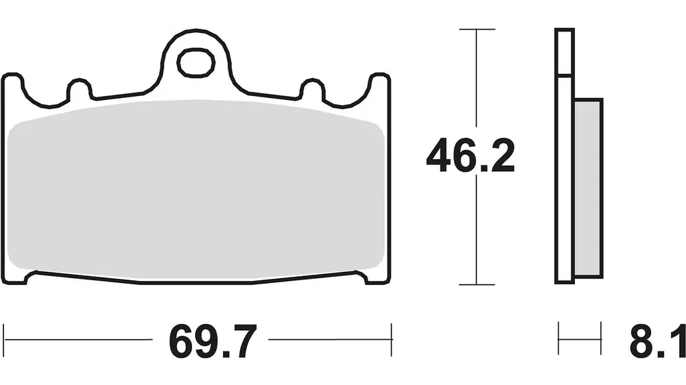Bestseller TRW Bremsbelag MCB 602