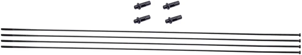 Nur Heute Fulcrum Speichensatz Edelstahl schwarz V.R. rechts
