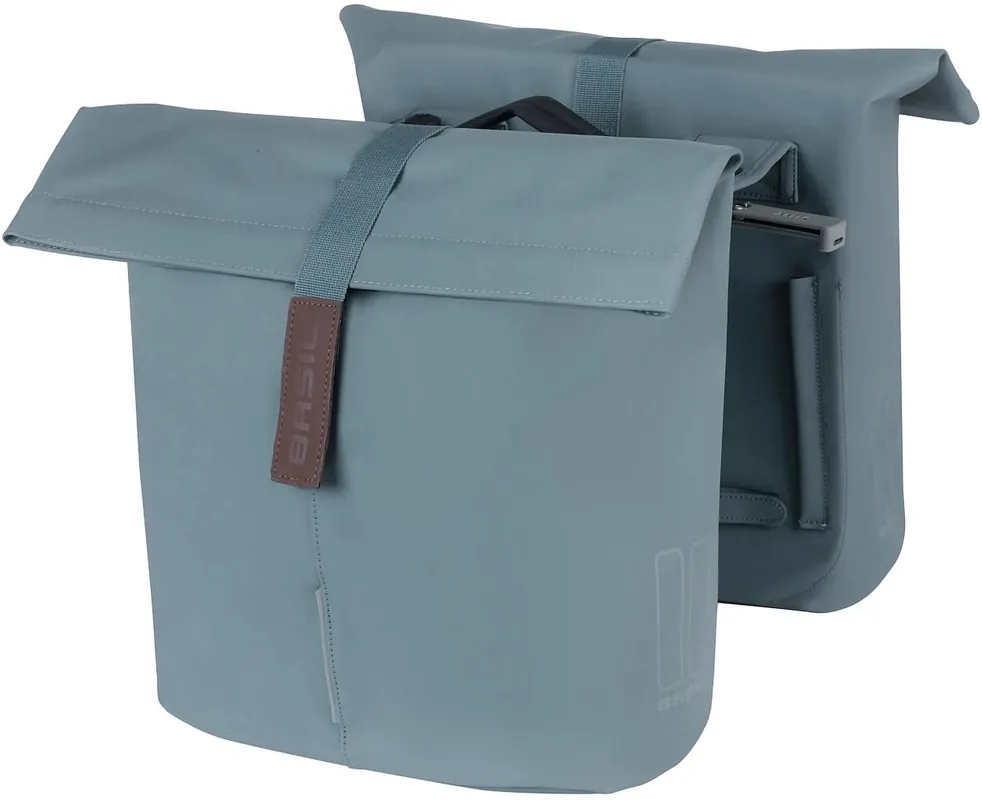 Basil City Double Pannier Bag Doppeltasche 29 l blau Must-Have