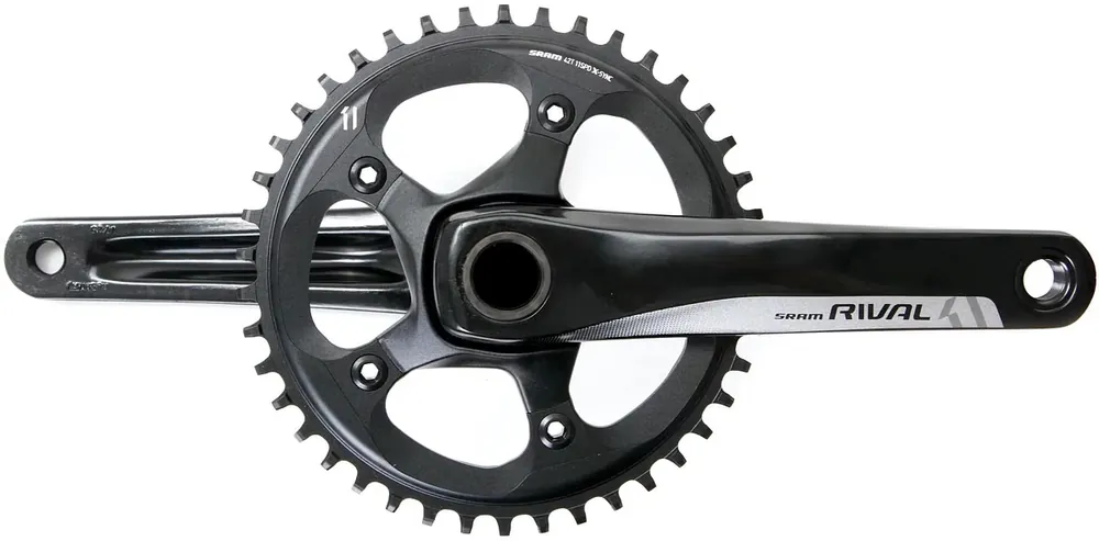 Markenware SRAM Kettenradgarnitur Rival 1 GXP 42 Zähne 175 mm schwarz