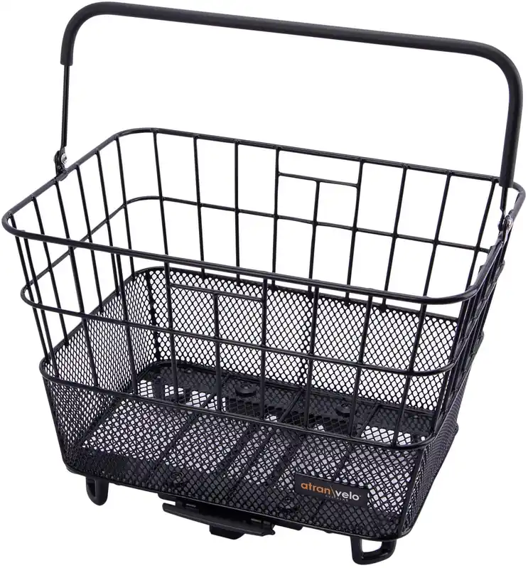 Zertifiziert AtranVelo Bring M AVS Korb 21 l schwarz