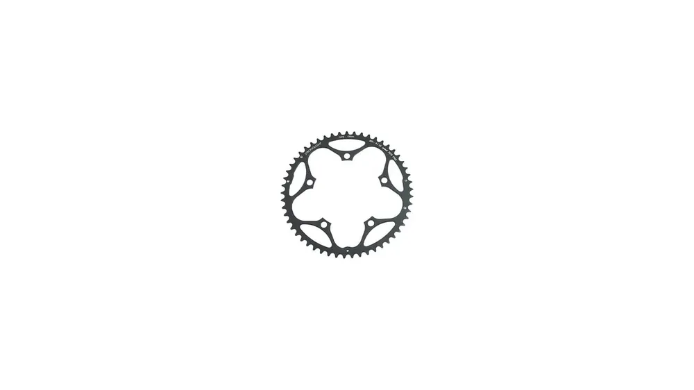 Stronglight Kettenblatt Type S 7075 T6 53 Zähne silber,schwarz Nur Heute