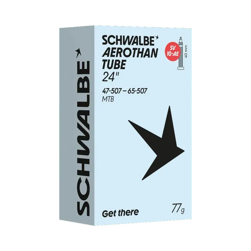 Schwalbe Nr. 10 E Aerothan Schlauch 24 Zoll Sclaverandventil (SV) 40 mm Letzte Chance
