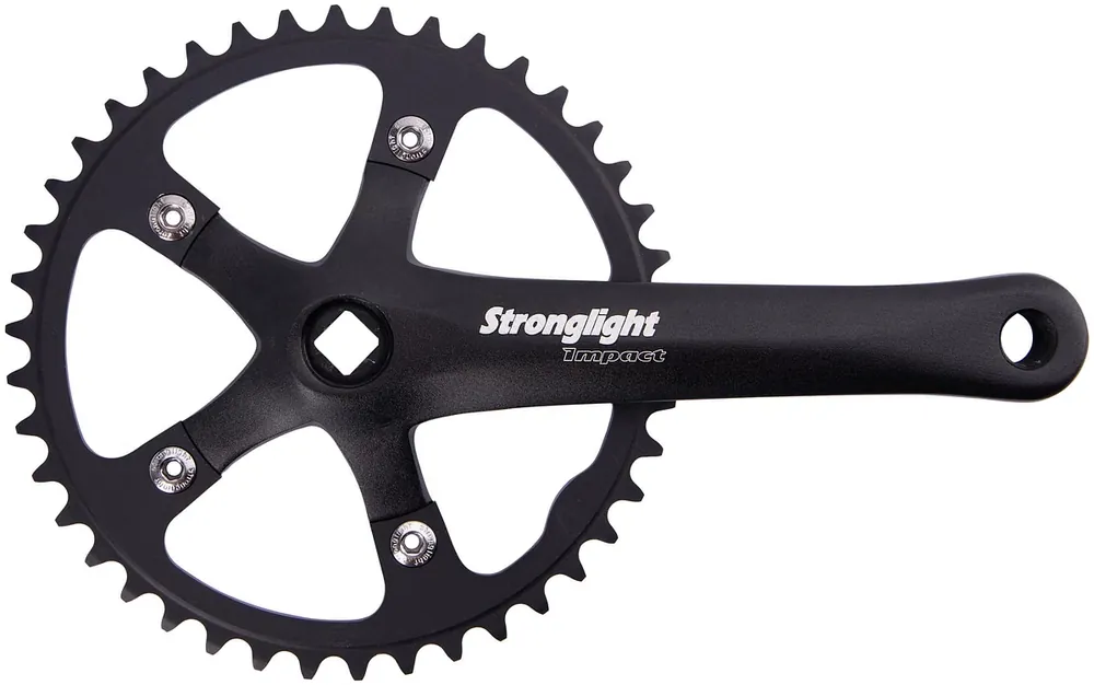 Stronglight Impact Kettenradgarnitur 42 Zähne 170 mm schwarz Sonderangebot