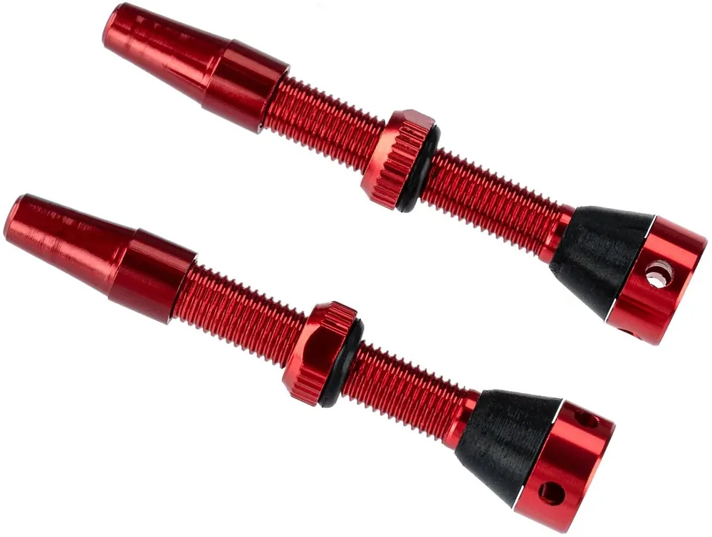 Bestpreis Brave Tubeless-Ventil 44 mm rot