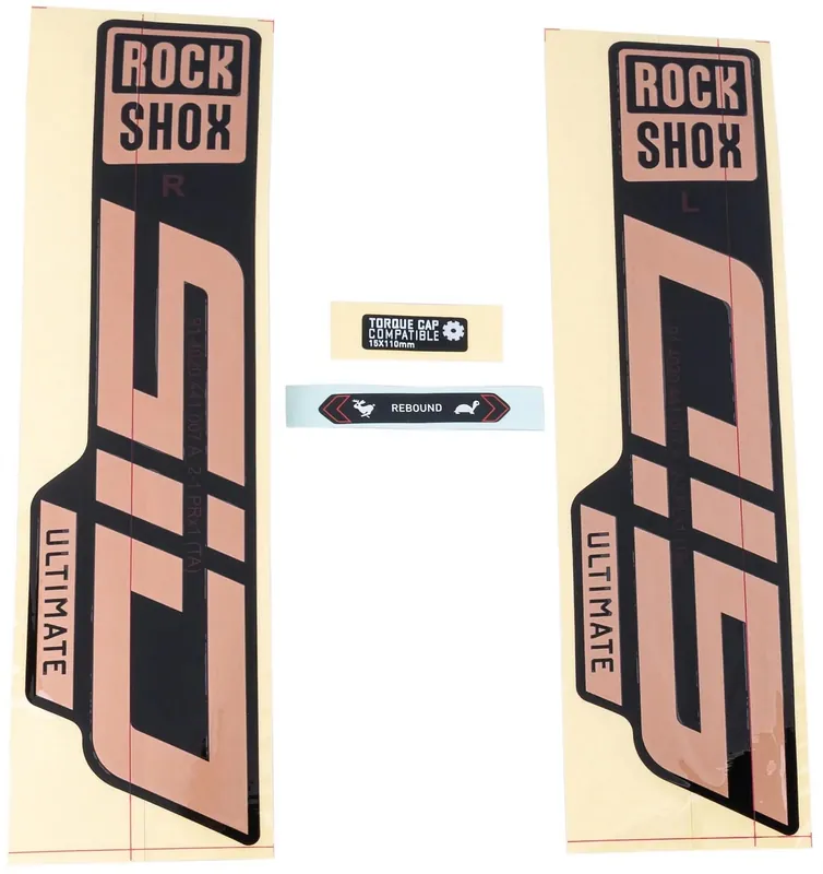 RockShox Dekor Set Signatur Series SID Ultimate kupferfarben Letzte Chance