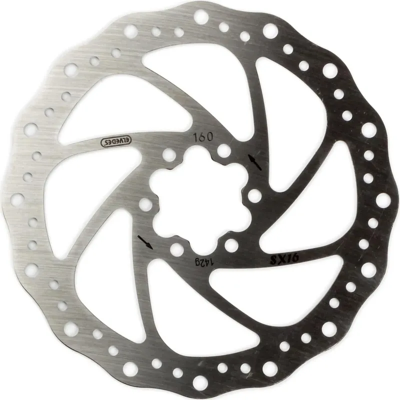 Sichere Zahlung Elvedes Bremsscheibe SX 160 mm silber