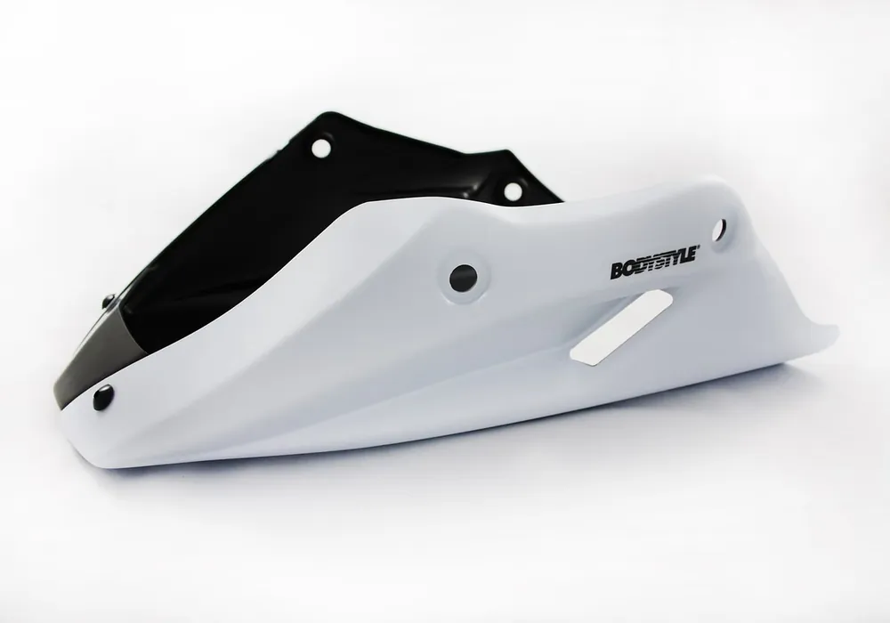 BODYSTYLE Sportsline Bugspoiler ABS Kunststoff weiß für KAWASAKI Z650 Online Kaufen