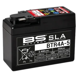 Batterie BTR4A-5 12V 2,3Ah SLA wartungsfrei Honda 50ccm 2Takt 113x48x85mm Akku Starterbatterie Akkumulator Starter-Batterie 50ccm-2Takt Bestpreis
