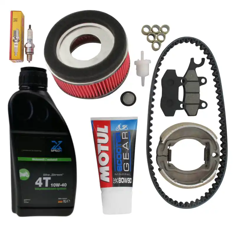 Inspektion Set 4Takt 125/150ccm 152QMI 157QMI Jonway 8007154 Wartung Satz Service Kit Scooter 150T 28 Delta 150 Moped Ersatzteil Meistverkauft