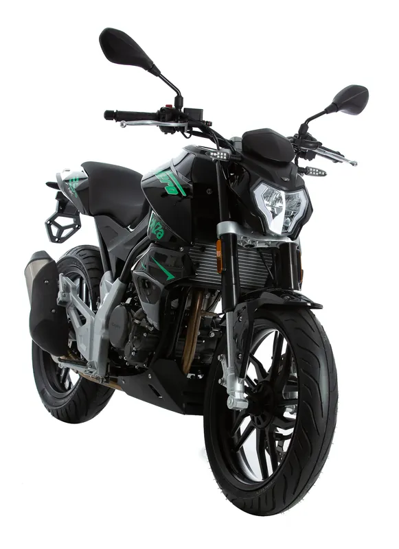 Schnäppchen Motorrad Rivero Monza 125 schwarz Euro 5 mit ABS Leichtkraftrad Krad