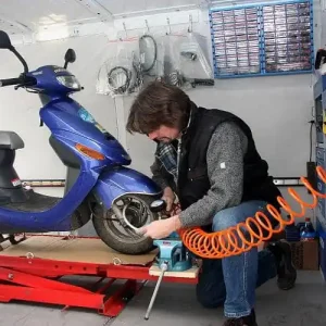 Adly Noble 50 100 125 ccm Vorort Service Home Kundendienst Werkstatt Reparatur Mobil Wartung Bus Wagen Inspektion Ersatzteil Montage Sonderaktion