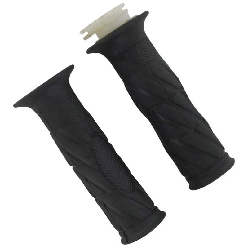 Rex CAPRIOLO 50 1180302-2-1-Set RS450 Griff-Gummi Gasgriff Drehgriff 50ccm 4Takt 139QMB JSD50QT-13 50cc 4T 139QMA Neue Kollektion