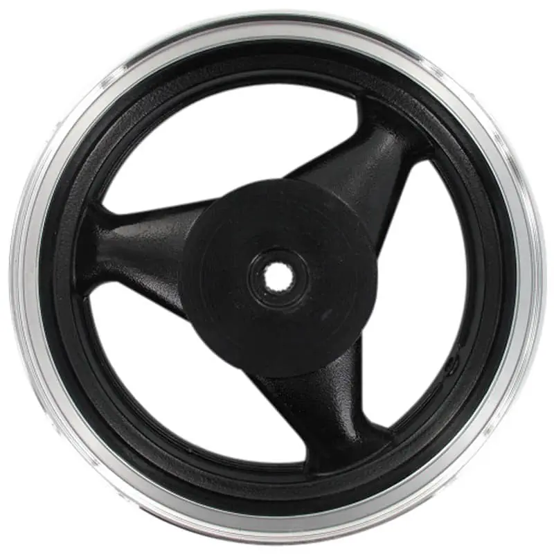 Abverkauf Felge hinten Alu 3.50-12 schwarz 86 Rad 1040302-7-S-19