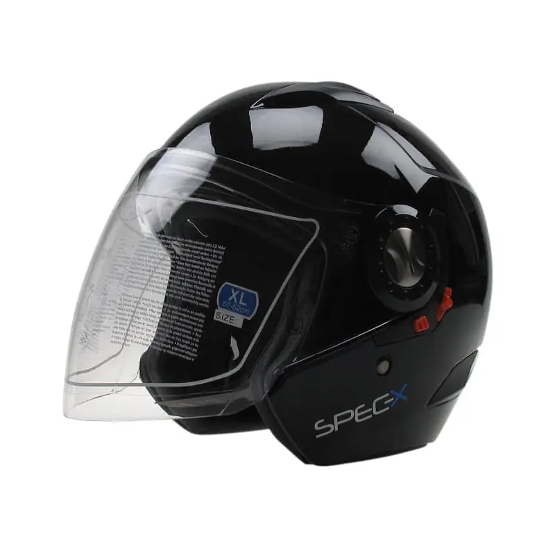 Preisreduziert Jethelm SPEC-X "SX-22.01" schwarz Größe 65/66/3XL Rollerhelm Motorradhelm Schutzhelm Sturzhelm