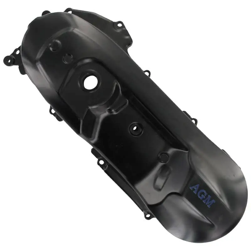 Motorgehäusedecke links schwarz 420mm AGM Roller 50ccm 2Takt ohne Belüftung 1E40QMB Scooter Fighter 50 One Fighter 50 Sport Ersatzteil Kracherpreis