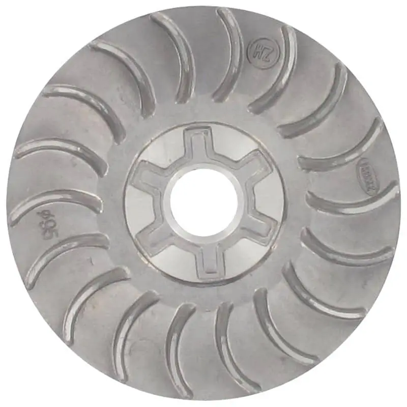 Riemenscheibe 16mm AGM Fighter 50 One Luftrad 50ccm 2Takt Keilriemenscheibe Flügelrad Lüfterrad Lauf-Rad Keilriemen-Scheibe Gebläserad Solange Der Vorrat Reicht