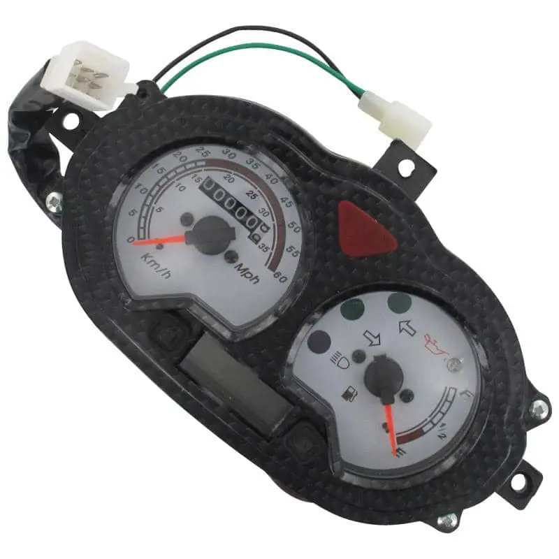 Begrenztes Angebot Tachometer 0-60 km/h mit Ölkontrollleuchte 1160301-4